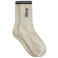WE Fashion sokken ecru/donkerblauw