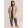 WE Fashion gewatteerde winterjas - beige
