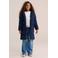 WE Fashion gewatteerde winterjas - donkerblauw