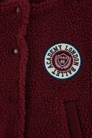 thumbnail: WE Fashion teddy jas - donkerrood