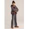 WE Fashion winterjas met panterprint - bruin