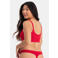 Bamboo Basics string Amber (set van 3) rood