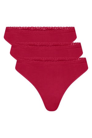 string Amber (set van 3) rood