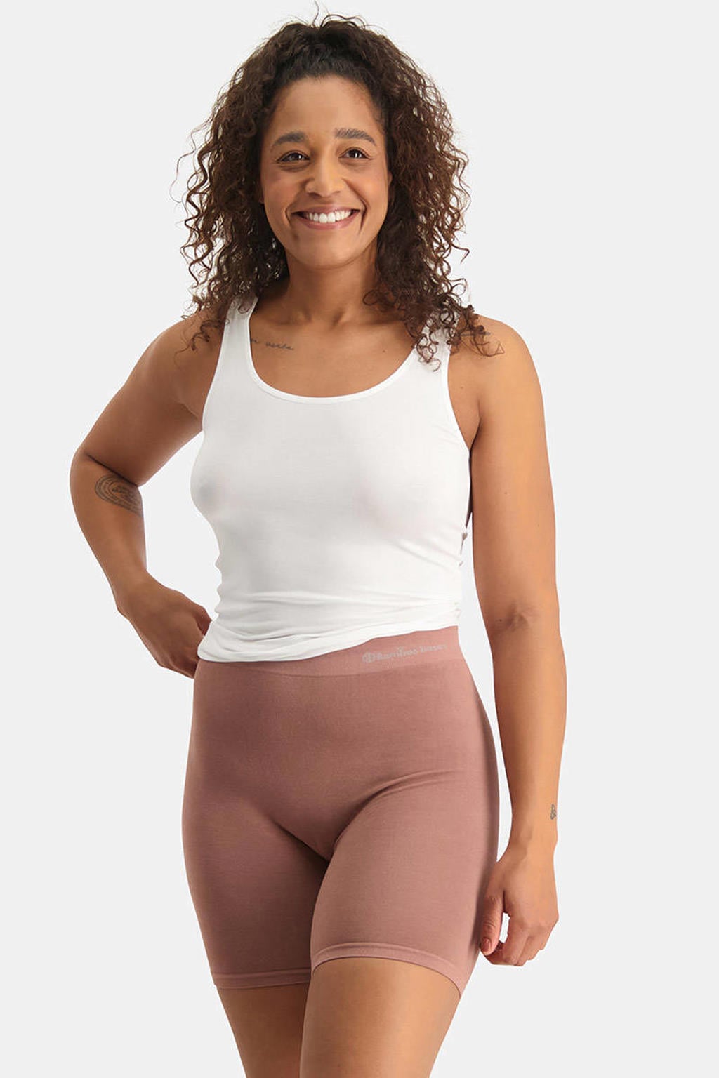 Bamboo Basics cycling short Suze lichtbruin