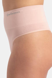 thumbnail: Bamboo Basics seamless corrigerende high waist string Zoey (set van 3) lichtroze