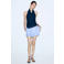 Mango top dark blue denim