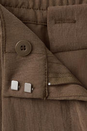 thumbnail: Mango straight regular waist broek bruin