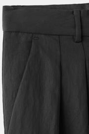 thumbnail: Mango straight regular waist broek zwart