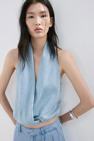top light blue denim