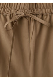 thumbnail: Mango straight regular waist casual broek broderie bruin