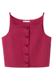 thumbnail: Mango mouwloze top rood