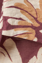 thumbnail: Mango gebloemde blouse donkerrood