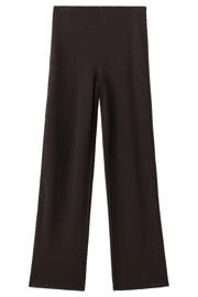 thumbnail: Mango wide leg regular waist broek bruin