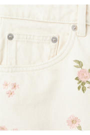 thumbnail: Mango denim gebloemde spijkerrok ecru