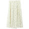 Mango gebloemde midi rok maxi rok ecru