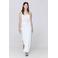 Mango linnen midi rok wit