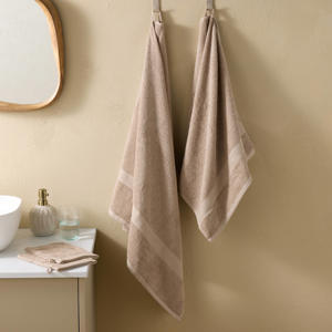 handdoekenset 6-delig: 2 washandjes, 2 handdoeken 50x100 cm & 2 handdoeken 70x140 cm