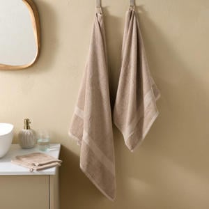 handdoekenset 6-delig: 2 washandjes, 2 handdoeken 50x100 cm & 2 handdoeken 70x140 cm