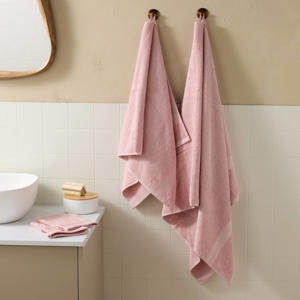 handdoekenset 6-delig: 2 washandjes, 2 handdoeken 50x100 cm & 2 handdoeken 70x140 cm