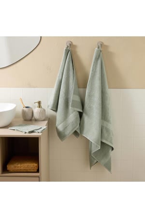 handdoekenset 6-delig: 2 washandjes, 2 handdoeken 50x100 cm & 2 handdoeken 70x140 cm