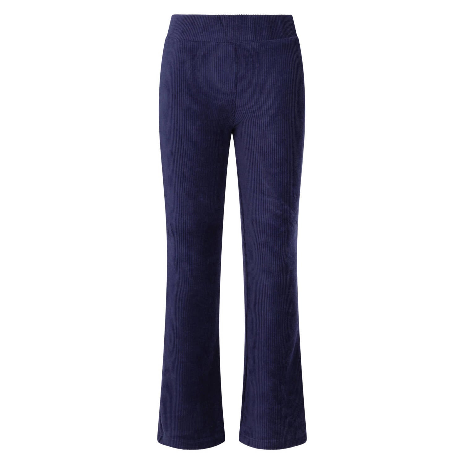 TYGO & vito fluwelen flared broek donkerblauw
