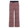 TYGO & vito regular fit casual broek met panterprint - beige/paars/roze