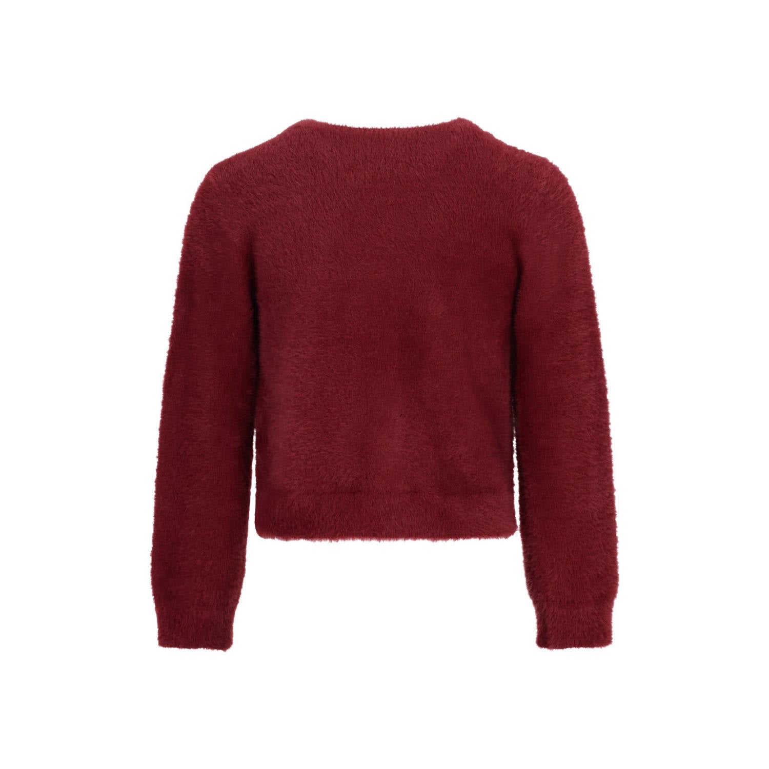 TYGO & vito gebreid vest donkerrood