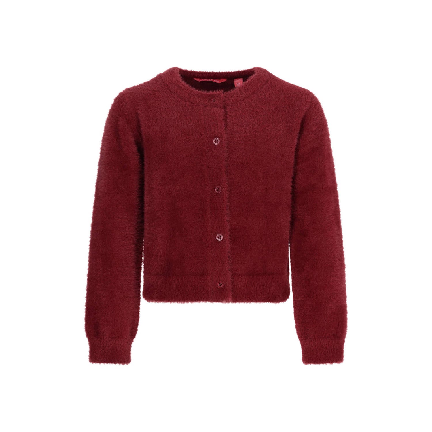 TYGO & vito gebreid vest donkerrood