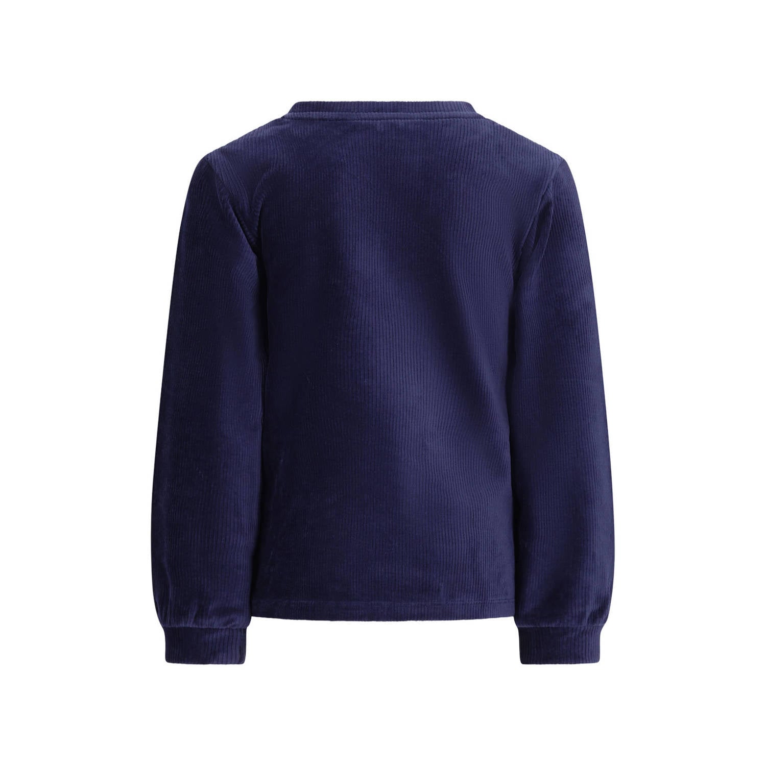 TYGO & vito fluwelen trui donkerblauw
