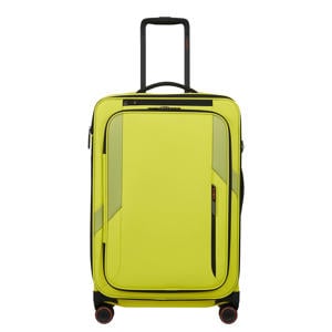 trolley Glazed 67 cm. Expandable limegroen