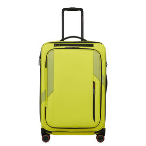 trolley Glazed 67 cm. Expandable limegroen