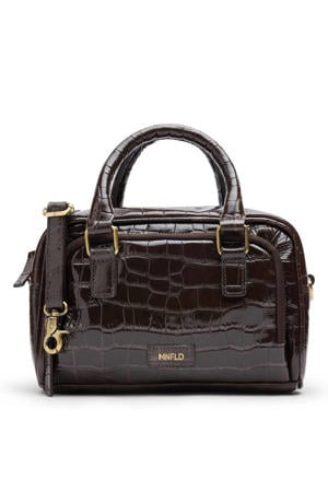 leren handtas bruin