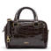 Manfield leren handtas bruin