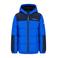 TYGO & vito gewatteerde winterjas met print - blauw