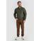 Life-Line regular fit gebreide schipperstrui met wol - groen