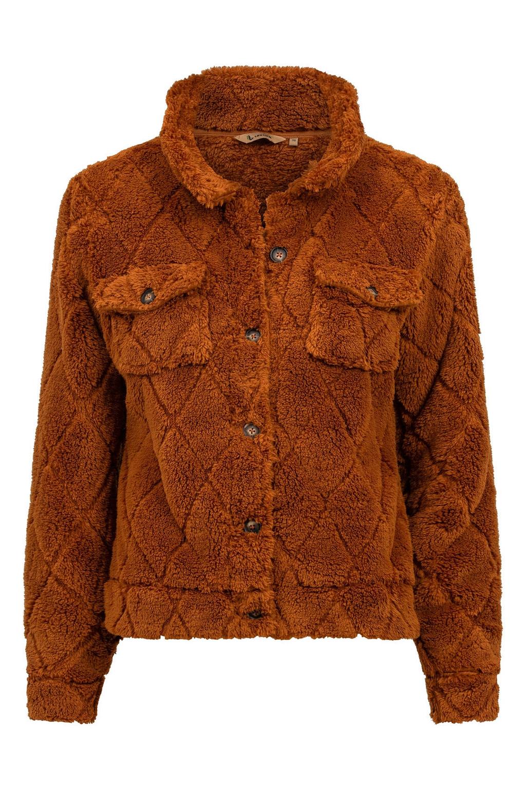 Life-Line teddy jas - bruin