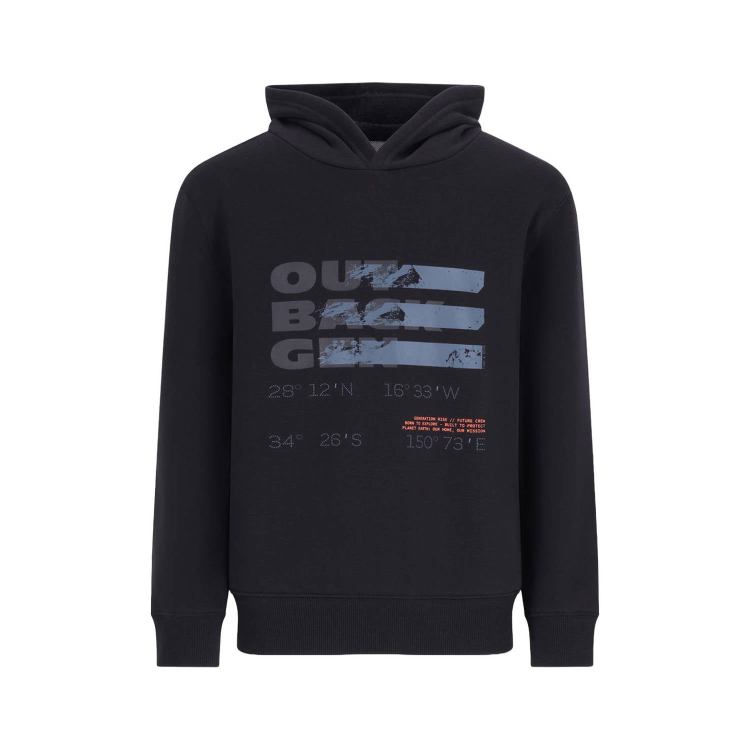 TYGO & vito NextGen hoodie met print zwart