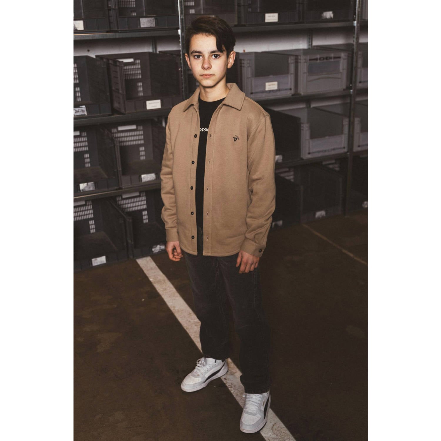 TYGO & vito NextGen overshirt zand