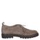 Caprice suède veterschoenen met profielzool - taupe