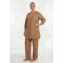YOEK linnen tuniek Plus Size - lichtbruin