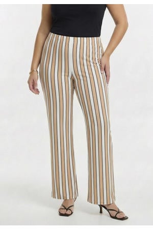 broek Plus Size - lichtbruin