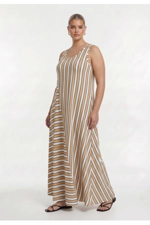 jurk Plus Size - bruin