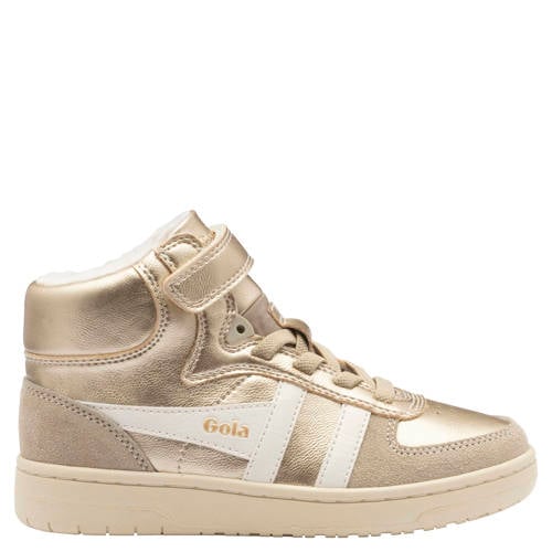 Gola sneakers goud/wit