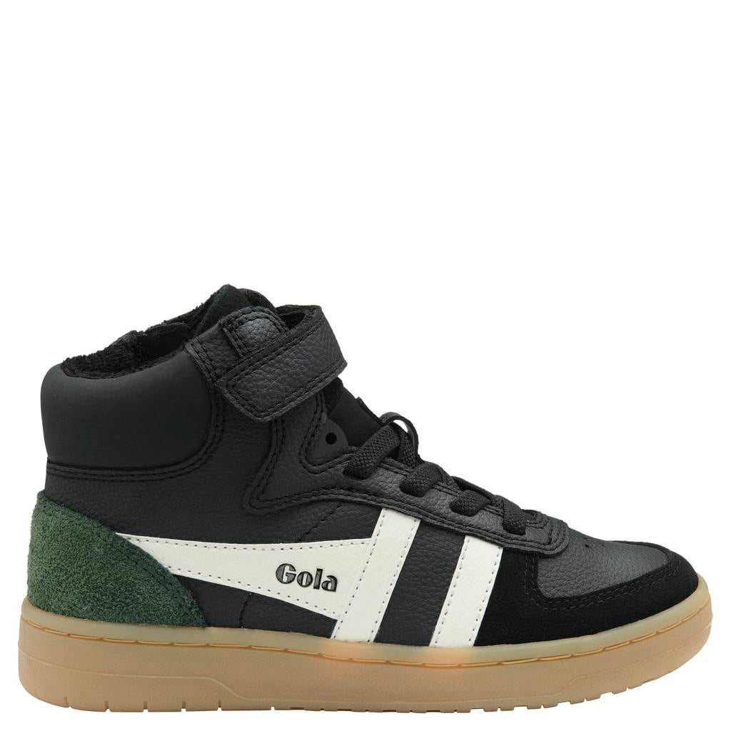 Gola Talon imitatieleren sneakers zwart