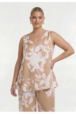 top Plus Size - lichtbruin