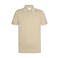Michaelis regular polo fijn gebreid beige