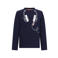 TYGO & vito rechtvallende longsleeve met print - donkerblauw