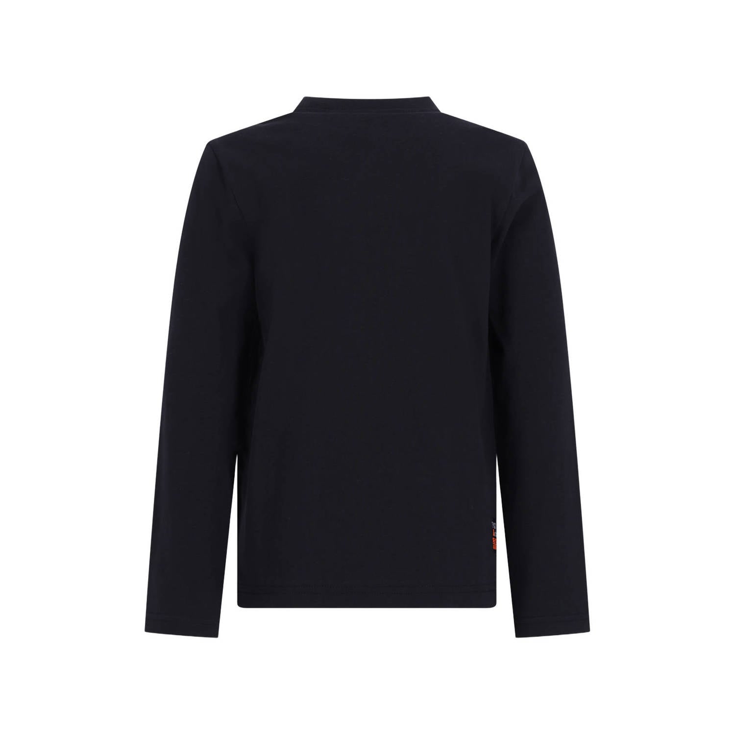 TYGO & vito longsleeve met print zwart