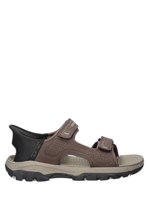 Hands Free Slip-Ins Tresmen imitatieleren sandalen bruin