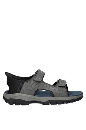 Hands Free Slip-Ins Tresmen imitatieleren sandalen grijs